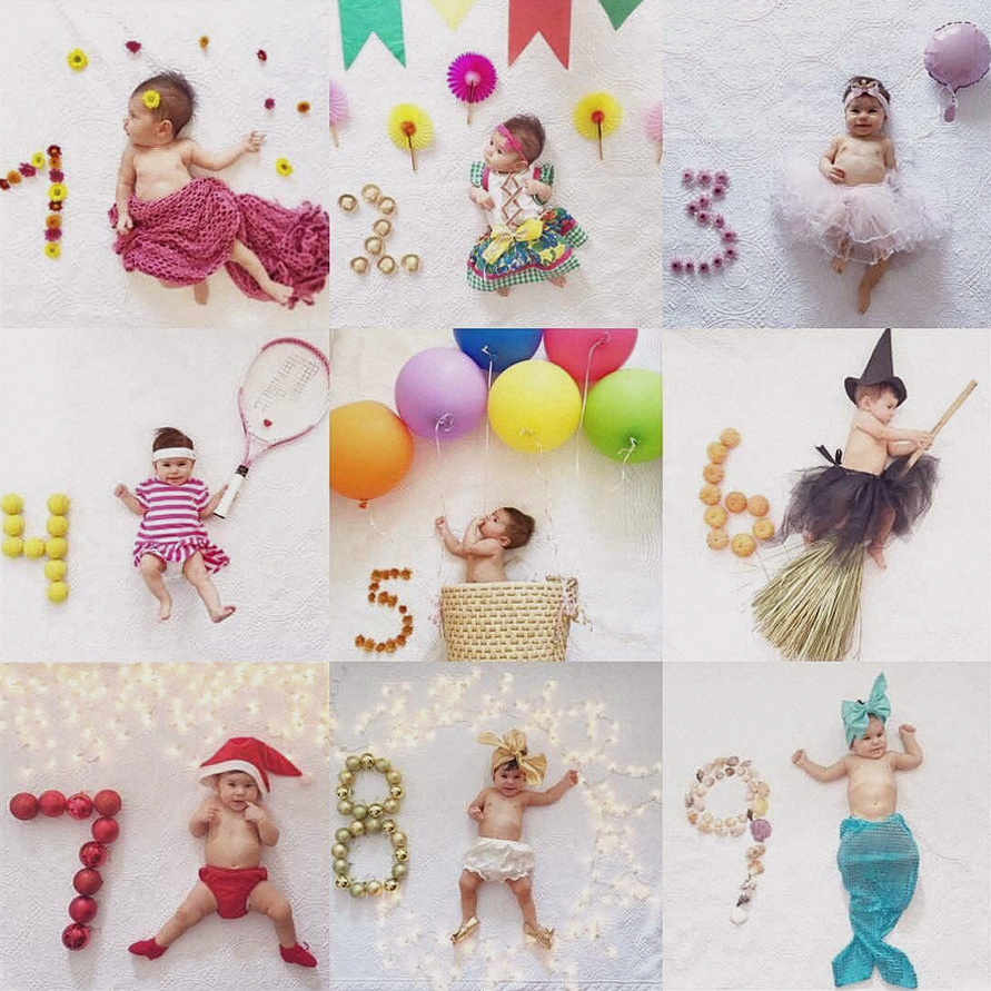 Fotos inspirações mesversário