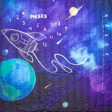 Tapete Mesversário Espacial