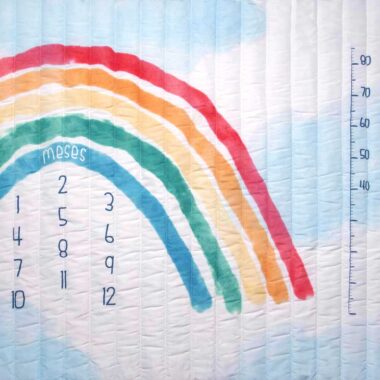 Tapete Mesversário Arco-Iris