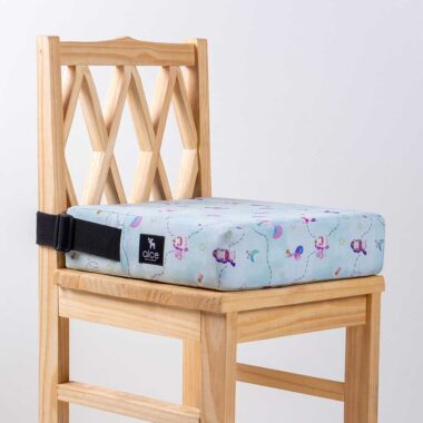 Assento de Alimentação (elevação) e Cinto Unicórnio