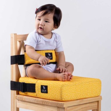 Assento de Alimentação (elevação) e Cinto Amarelow