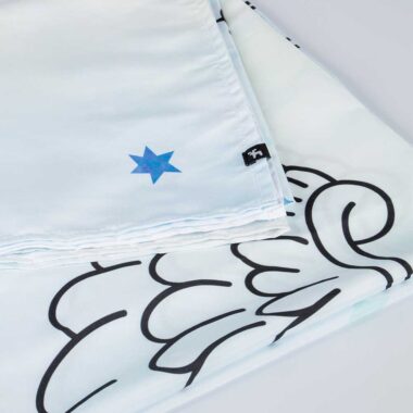 Cenário Mesversário Anjinho (lençol)