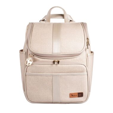 bolsa maternidade usealce lebaby nude frente