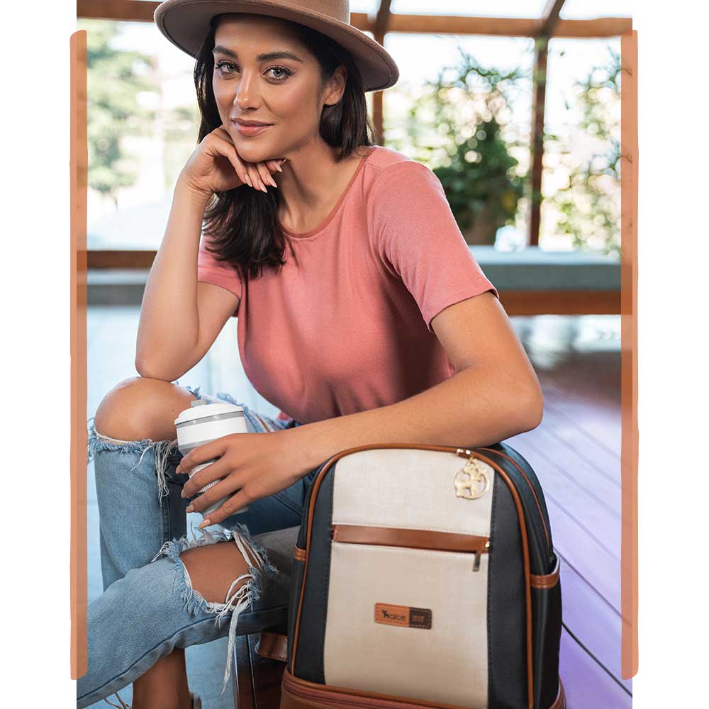 mochila maternidade usealce londres classica