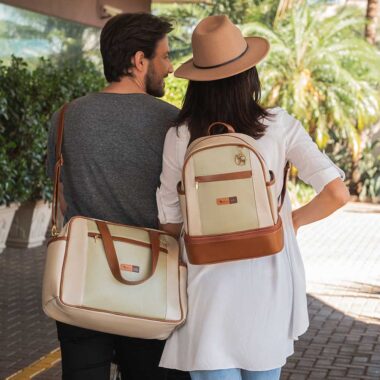 Mochila Maternidade Londres Pistache