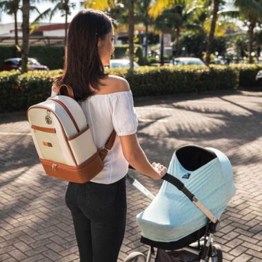 Mochila Maternidade Londres Pistache