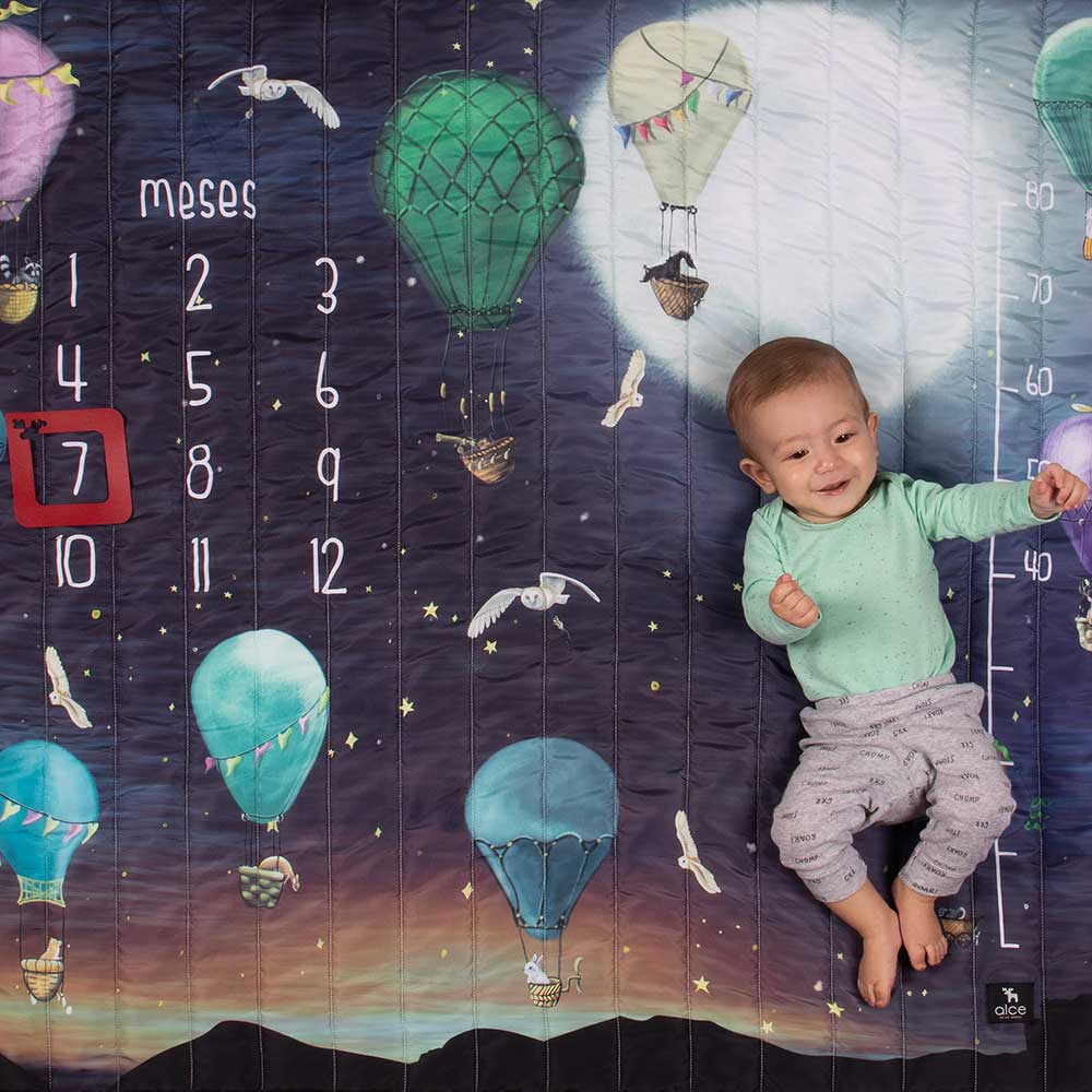 Tapete Mesversário Sonhe Alto