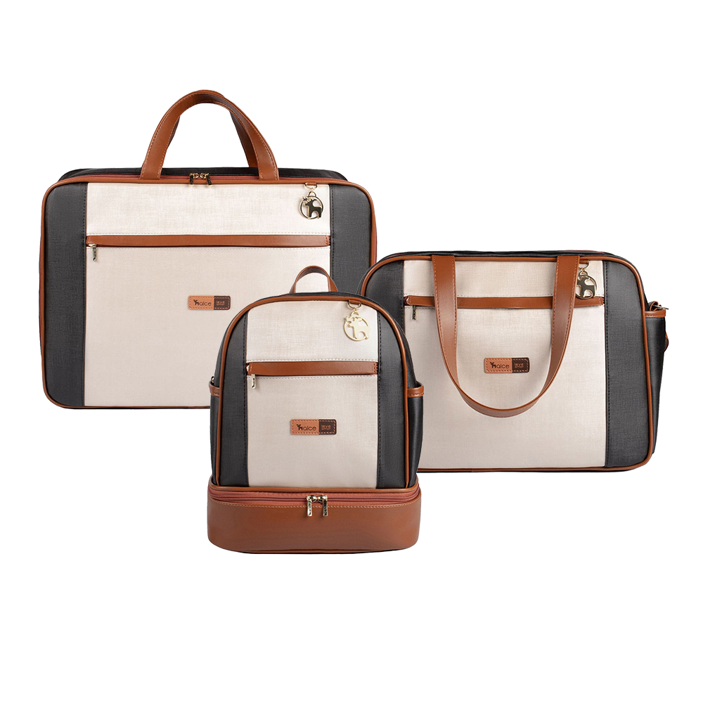 Kit Maternidade Bolsa Mala Mochila Londres Clássica
