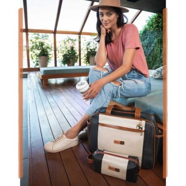 Kit Maternidade Bolsa Mala Mochila Londres Clássica