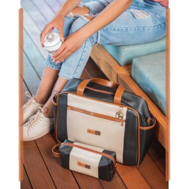 Kit Maternidade Bolsa Mala Mochila Londres Clássica