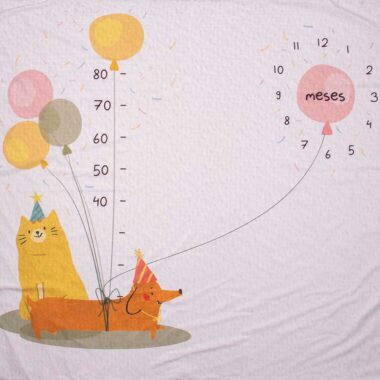 Cenário Mesversário Pets