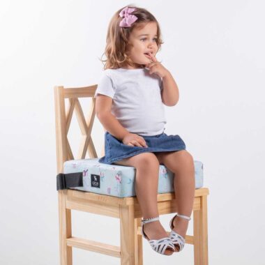 Assento de Alimentação (elevação) e Cinto Unicórnio