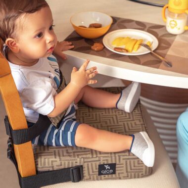 Assento de Alimentação (elevação) e Cinto Boho