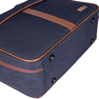 Kit Maternidade Mochila e Mala Jeans Lebaby