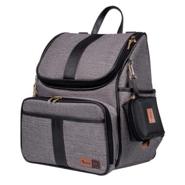 Kit Lebaby 7 Peças Cinza Mescla