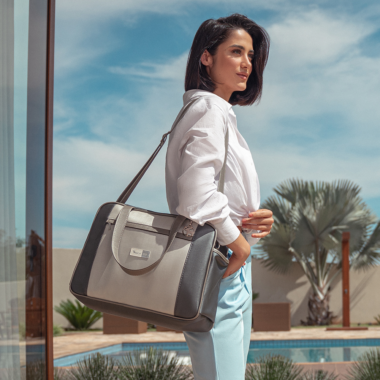 Bolsa Maternidade Londres Cinza