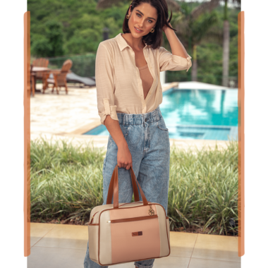 Bolsa Maternidade Londres Rose