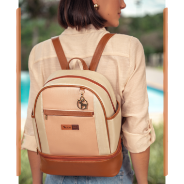 Mochila Maternidade Londres Rose