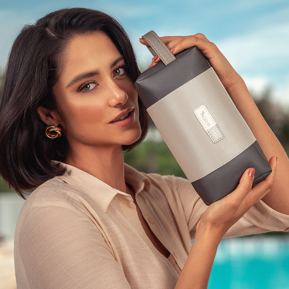 Necessaire Maternidade Londres Cinza - Imagem 2