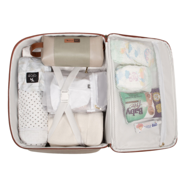 Kit Maternidade Bolsa Mala e Mochila Londres Rose