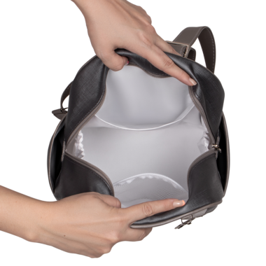 Mochila Maternidade Londres Cinza