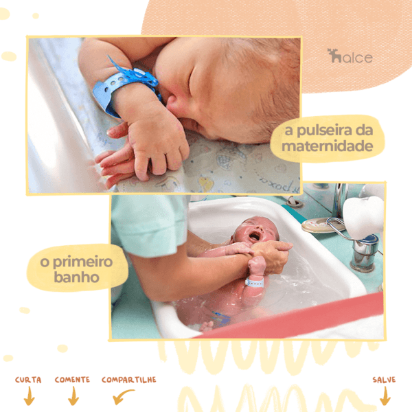 Pulseirinha, berço da maternidade e a família completa — 10 fotos para tirar no primeiro dia de vida do bebê