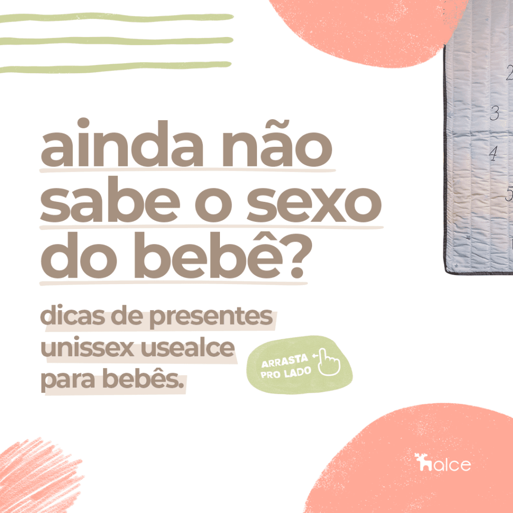Dicas de presentes unissex para chá revelação