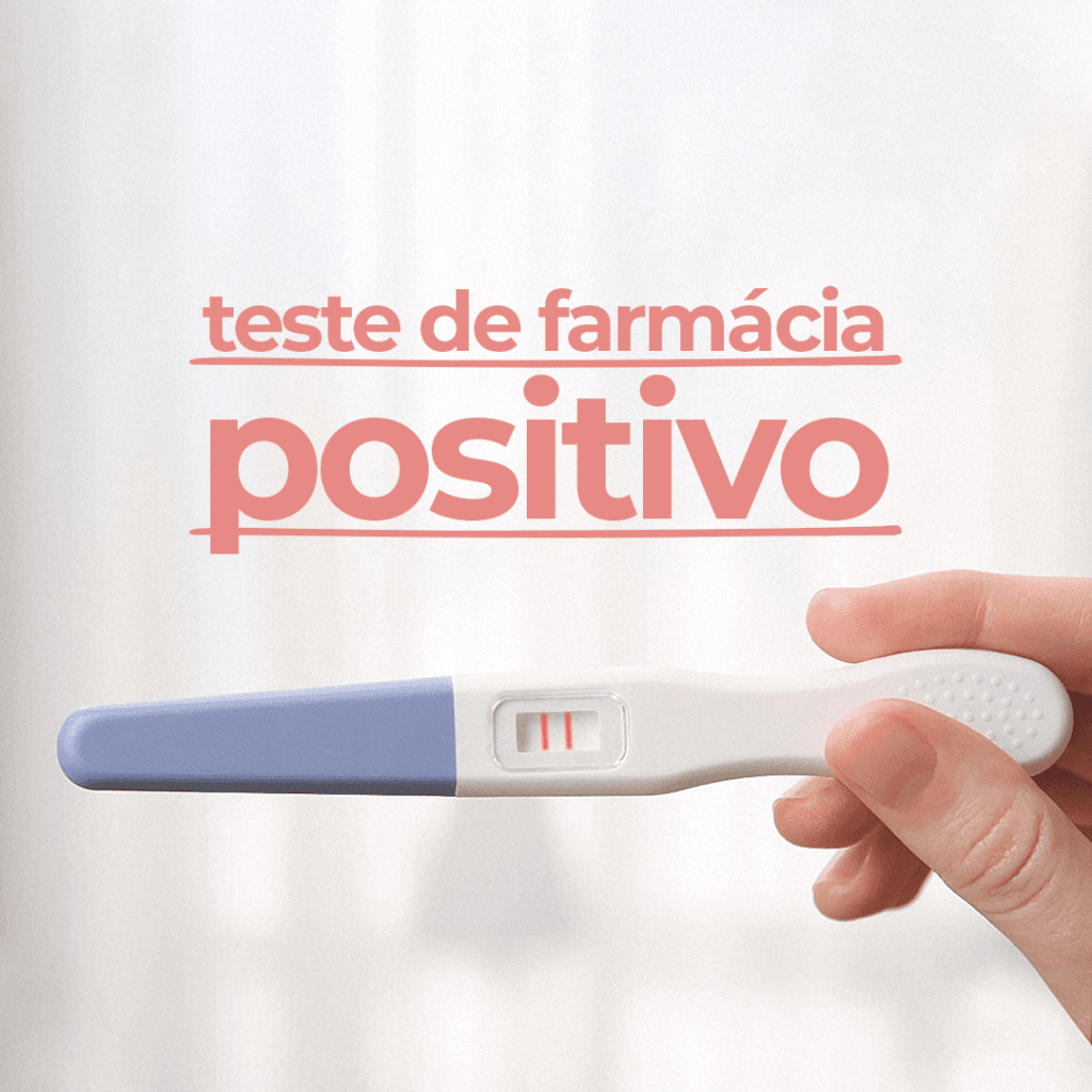 Teste de farmácia positivo