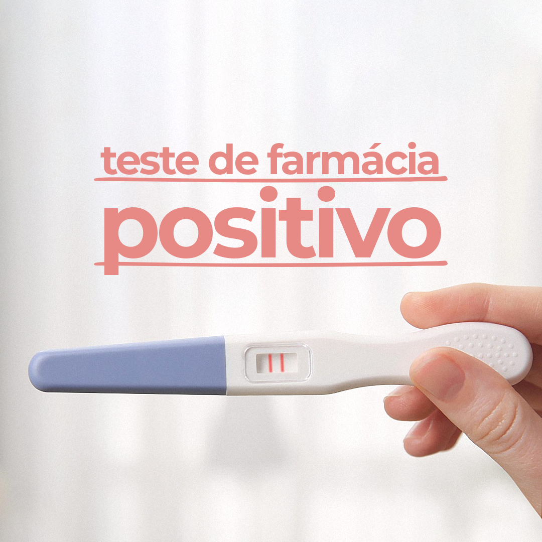 Teste de farmácia positivo