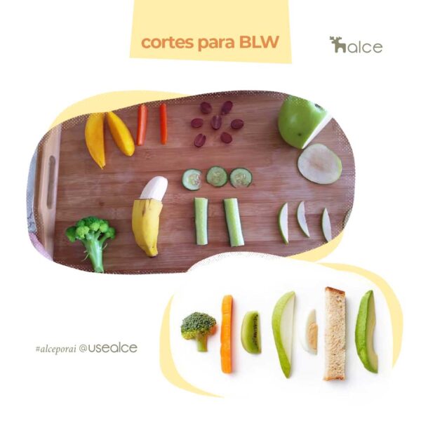 Alimentos macios e seguros para BLW na introdução alimentar