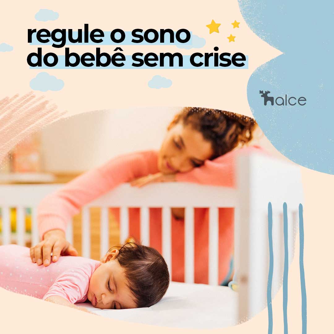 Regule o sono do bebê sem crise