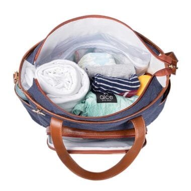 Bolsa Maternidade Lebaby Jeans