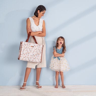 Kit Bolsa Maternidade Alce Bag e Trocador Portátil Oncinha