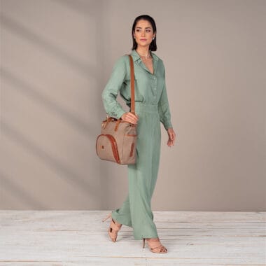 Bolsa Maternidade Lebaby Cappuccino