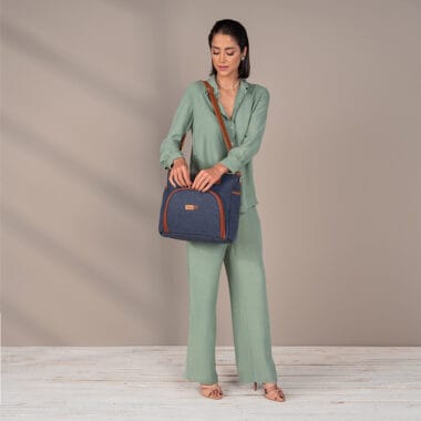 Bolsa Maternidade Lebaby Jeans