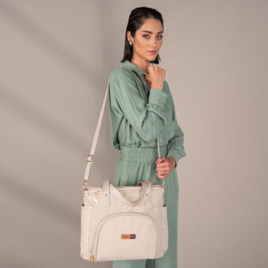 Bolsa Maternidade Lebaby Nude