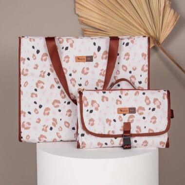 Kit Bolsa Maternidade Alce Bag e Trocador Portátil Oncinha