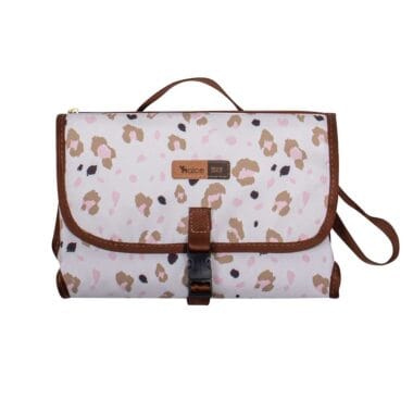 trocador portatil de bebe com porta fraldas alce oncinha