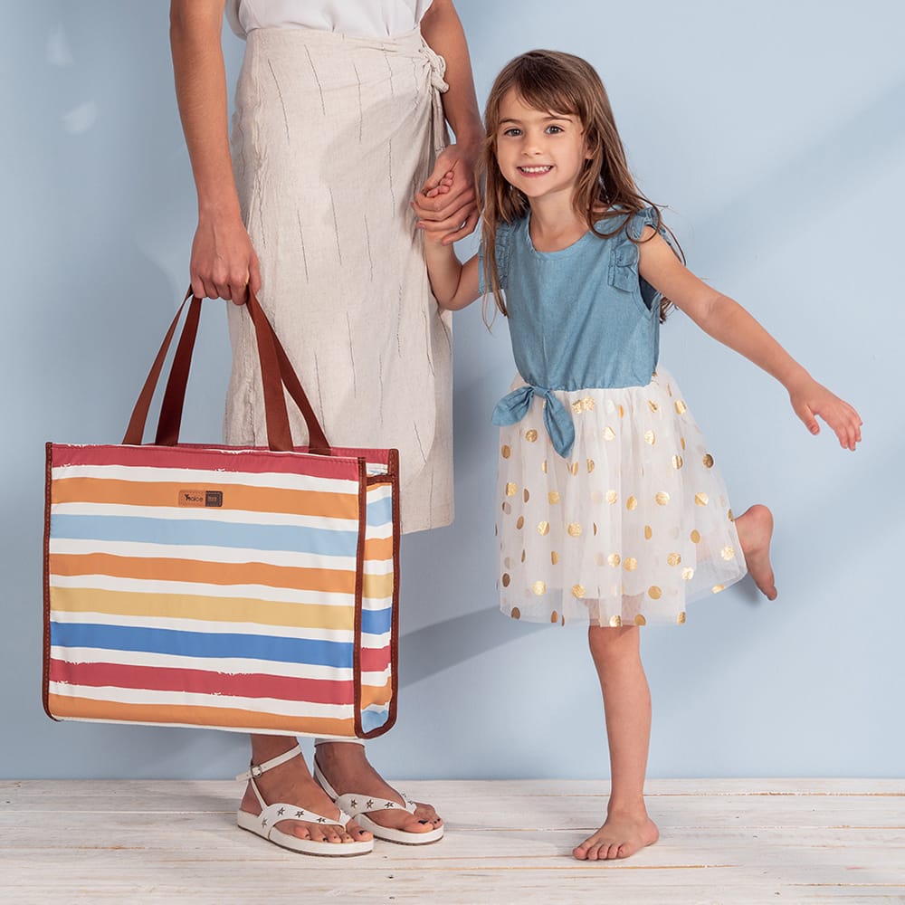 c bolsa maternidade alce bag listras