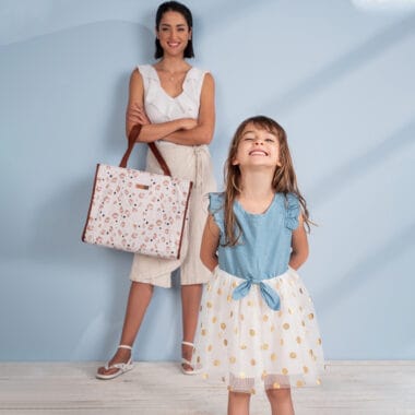 Kit Bolsa Maternidade Alce Bag e Trocador Portátil Oncinha