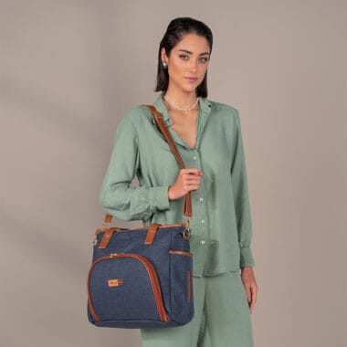 Bolsa Maternidade Lebaby Jeans