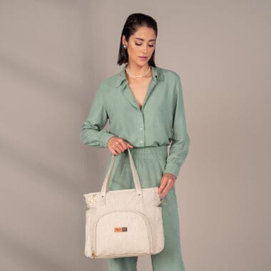 Bolsa Maternidade Lebaby Nude