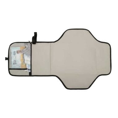 Trocador Portátil de Bebê com Porta fraldas Preto