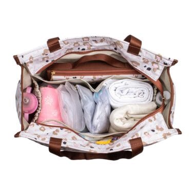 Kit Bolsa Maternidade Alce Bag e Trocador Portátil Oncinha