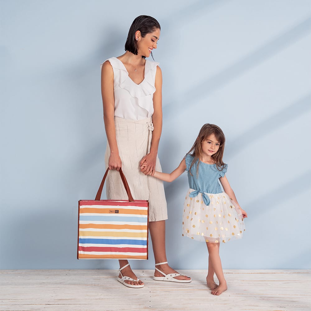 c bolsa maternidade alce bag listras