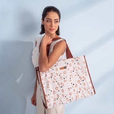 Kit Bolsa Maternidade Alce Bag e Trocador Portátil Oncinha