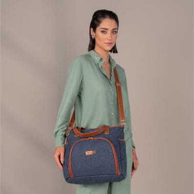 Bolsa Maternidade Lebaby Jeans