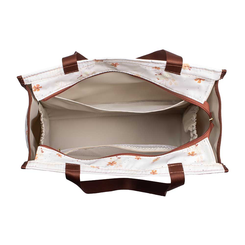 bolsa maternidade alce bag flores