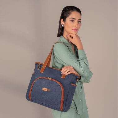 Bolsa Maternidade Lebaby Jeans