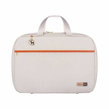 Mala Maternidade Coleção Cores - Creme e Laranja